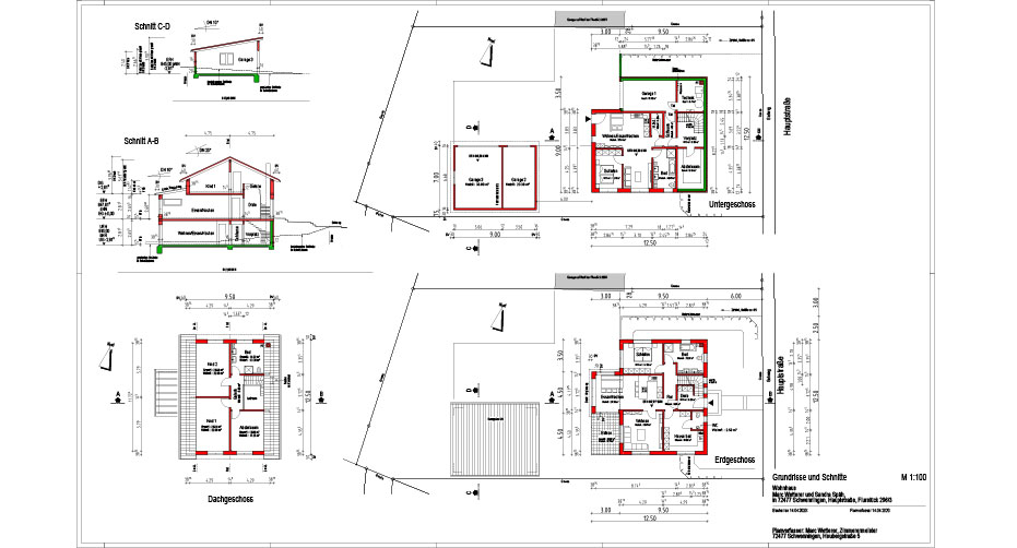 Grundrisse Planung